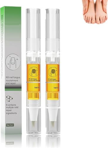 Nagelpilz-Reparaturstift, Nagelstärker & -härter, repariert Risse und korrigiert Verformungen, sorgt für ein gesundes Aussehen