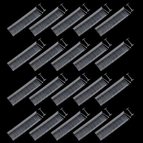 Chiusure per etichettatura, etichettatura, 1100 pezzi, 12 mm, Micro Tagging Gun Fasteners, pistola per etichettatura, perni standard in plastica trasparente, adatti per cartoni etichette con foro