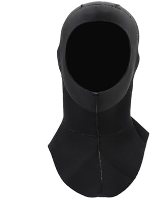 ERYUE Gorro de Buceo Cálido de Neopreno 3MM, Capucha Impermeable para Natación, Snorkel, Deportes Acuáticos, Hombres y Mujeres (M)