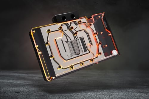 EK-Quantum Vector³ Suprim GPU Water Block with Backplate for MSI GeForce RTX 5090, Plexi Nickel, D-RGB, 236.5 x 156 x 27 mm
