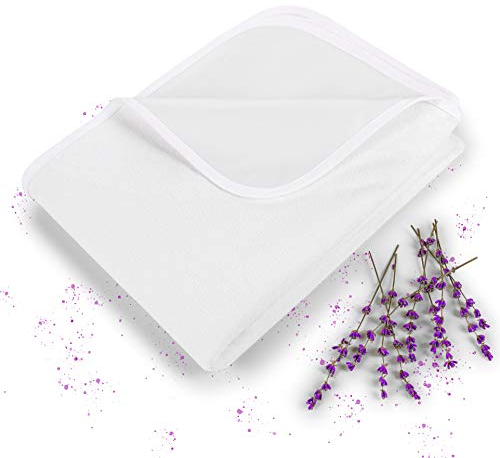 Blumtal Matratzenschoner 90x200cm - wasserdichte Matratzenauflage 90x200cm aus 80% Baumwolle - Oeko-TEX zert. Inkontinenzunterlage waschbar bis 95 °C - knisterfreier Bett Topper - Bettwanzen Schutz