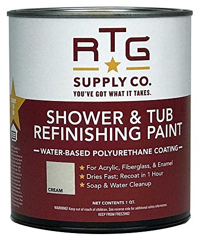 RTG Supply Co. Shower & Tub Refinishing Paint (Cream)