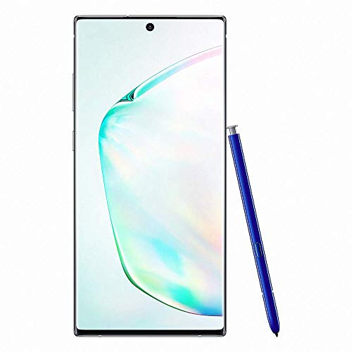 Samsung Galaxy Note 10+ - Smartphone Portable débloqué 4G (Ecran: 6,8 pouces - 256 Go - Double Nano-SIM - Android) - Argent
