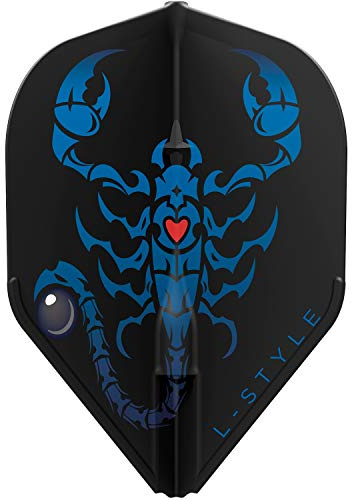 LSTYLE Dart Flights: L1 Pro/Kami/EZ Standard - für Soft Tip und Steel Tip Darts