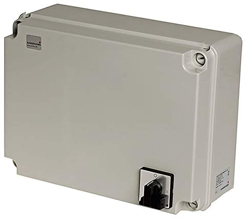Stern-Dreieck-Starter, automatisch, bis 7,5kW, elektr. Bremse, Hauptschalter