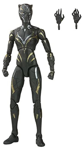 Marvel Hasbro Legends Series, Action Figure di Black Panther da 15 Ispirata al Film Black Panther: Wakanda Forever, 2 Accessori