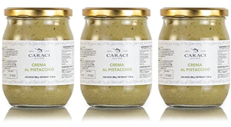 Tris Di Crema Al Pistacchio Spalmabile Per Dolci E Ricette Al Pistacchio Da 190g Senza Glutine E Super Cremosa In Offerta (500)