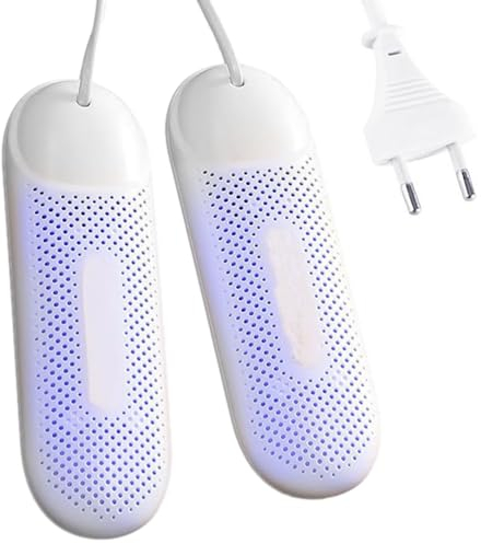 yotutun Asciuga Scarpe Elettrico, Asciuga Scarponi 360° asciugatura Asciugatrice Portatile per Calzature Scaldascarpe Elettrico per Scarpe, Guanti, Calzini (Spina UE)