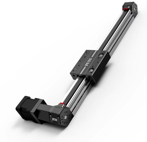FUYU FPB30 Linearführung Bühne Linearantrieb Linear Aktuatortisch Linearführungen Produkte Belt Drive Linearmodul Lineare Stufe mit Nema 17 Stepper Motor für CNC[600mm Hub]