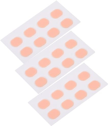 Healvian 12paare Titel Anti-rutsch Nasenpads Für Brillen Weiche Selbstklebende Schaumstoffpolster Hautfarbe Für Besseren Sitz Und Komfort