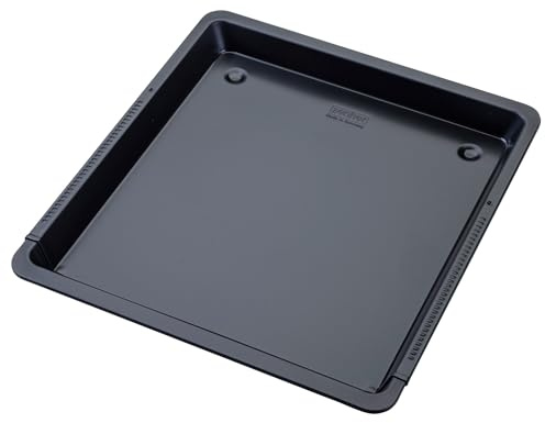 Zenker Teglia da forno Perfect Black – 37 – 52 cm estensibile doppio rivestimento antiaderente, resistente al calore fino a 230 °C Made in Germany