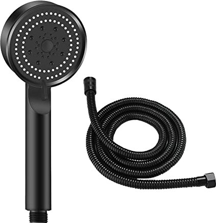 Steowsey 5 Modes Pommeau de Douche Réglable Économie D'Eau Pommeau de Douche Massage de L'Eau Pommeau de Douche ABS pour Accessoires de Salle de