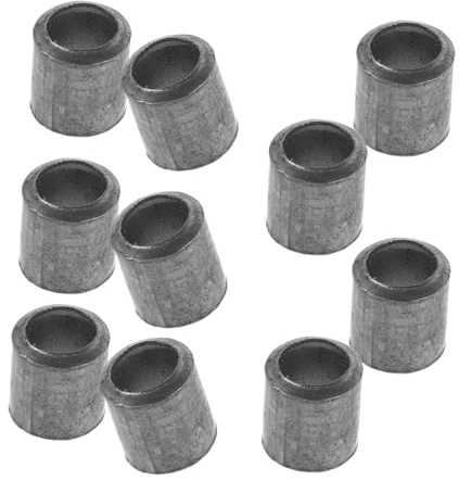 Yardwe 10pezzi Cunei in Ferro Con Manico in Legno Rotondo Per Spacco e Abbattimento Cunei Con Manici Conici Per Asce Pin Di Fissaggio Per Lavori Di Falegnameria Utensili Multifunzionali