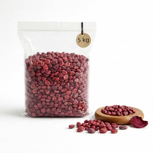 Gránulos decorativos de color rojo burdeos, diámetro de 5 – 8 mm, sin polvo, 5 kg, pequeñas piedras decorativas como decoración de colores