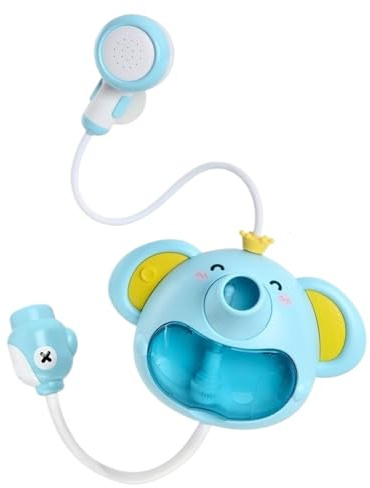 Jouet de bain en mousse éléphant - Douchette de mignonne, Pommeau de douche pour animaux - Accessoire de jeu d'eau sûr | Design moderne et créatif durable - Adorable arroseur de bain