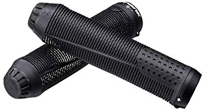 Spank Grips Spike 33 Griffe MTB Unisex Erwachsene, Black/Grey