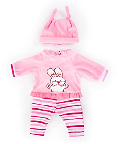 Bayer Design 83888AA Puppenkleidung, Puppenoutfit, mehrteilige Puppenanziehsachen, Puppenzubehör