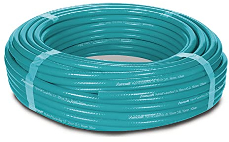AIRCRAFT Druckluftschlauch Hybrid SuperFlex 10x16 mm, 50 m (Schlauch abriebfest, mit Gewebeeinlage) 2105350