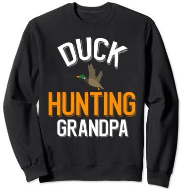 Duck Hunting Grandpa Duck Hunting Lover Sweatshirt
