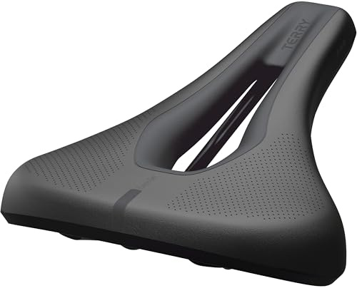 Terry Fahrradsattel Butterfly Exera Gel Women in der Farbe Schwarz, Polsterung: Comfort Foam, Comfort Gel, Sitzbreite: 9cm - 12cm, 423 007 22