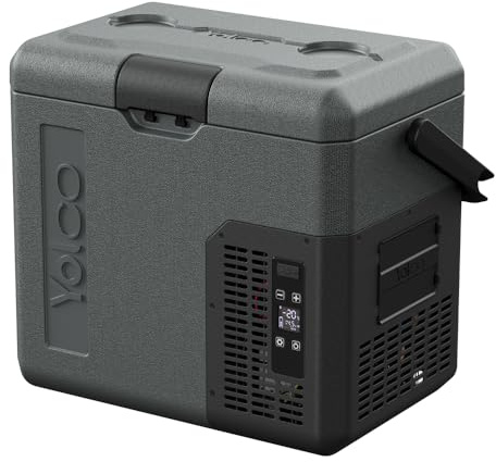 Yolco ET18 Kompressor Kühlbox 17L Carbon - Auto Kühschrank 12V 230V