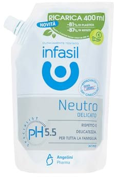 Infasil Detergente Intimo Neutro, 400 ml