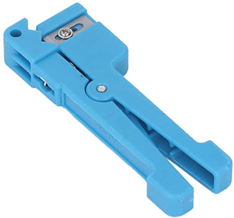 NDNCZDHC Glasfaser-Abisolierer, Koax-Abisolierer, Transversaler Koaxialkabel-Abisolierer, Abisolierwerkzeug Mit Rückstellfeder Für 3,2–5,6 Mm Kabel