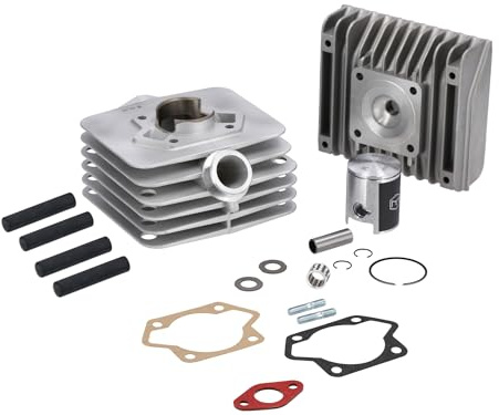 MZA Tuningzylinderset 60ccm MEGU LT60 mit Zylinderkopf für Simson S51, SR50, KR51/2 - NPC-Beschichtung, 2-Kanal, Ø42 mm - M500