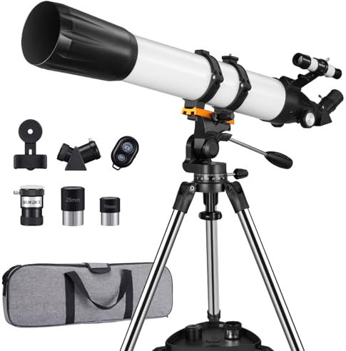 CVLIFE 90 mm Öffnung, 800 mm Refraktor-Teleskop