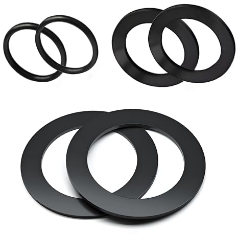 GisWell 6 Stück Pool O-Oring für Intex, O-Ringe Dichtungsringe Set für Poolpumpe & Sandfilteranlage, O Gummitüllen Ersatzteil Dichtung Kompatibel mit Bestway Intex 10745, 10262, 10255, 25076RP