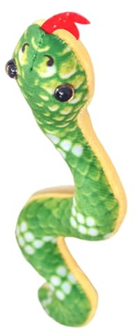 THINCAN 2025 Serpientes Mascota Juguetes Peluches Juguetes Nevera Imanes Año Nuevo Tejido Figura de Serpiente Mascota Para Niños