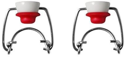 Tapón de cerámica – Juego de tapones de botella de repuesto, soporte de cierre para recipientes | Tapa de cerámica resistente con junta de goma para botellas de bebidas transparentes, se utiliza para