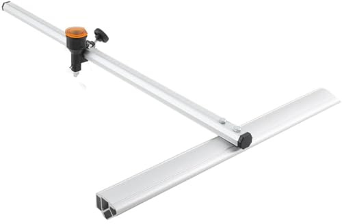 Yidubid En Forma De T Cortador De Vidrio Aleación De Aluminio Herramienta para Cortar Vidrio, 60-90cm Cortador De Vidrio Tipo T, Control Automático De Engrase para 3-12mm Vidrio Grueso
