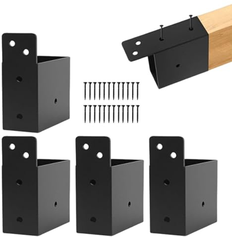 Pergola Bracket Kit | Heavy Duty Right Angle Corner Bracket,Home & Gardening Hardware for Carport Building Shed Porch Sunroom Outdoor