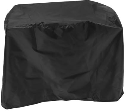 Abaodam Funda para Barbacoa Redonda de Negra Cubre Barbacoa Exterior Funda de Jardín