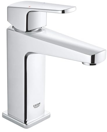 GROHE 23838000 Tallinn - Grifo de baño de una sola manija de 4 pulgadas, cromado Starlight