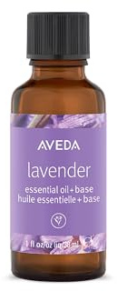 Aveda Lavender Essential Oil + Base | Calming Aroma | For Body & Bath, 1 Fl Oz