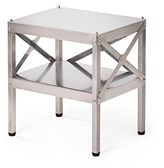 KAISER COMPANY Tragbare Edelstahl Basis für Räuchereien und Rauch Zubehör für die Modelle 50 und 100