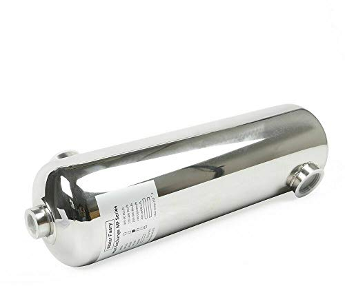 28 kW Edelstahl Schwimmbad Heizung SaunenSchwimmbad Saunen Wärmetauscher heat exchanger Poolheizung Schwimmbad Wärmetauscher 60 KW Pool Wärmetauscher Heizung Pool Thermostat Ausrüstungszubehör (28 kW)