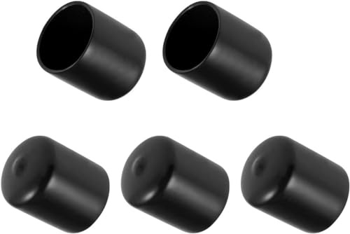 MACHSWON Gummi-Endkappen, 30 mm Innendurchmesser, Vinyl, runde Endkappe, Abdeckung, Schraubgewinde, Schutzkappe, zum Schutz von Schrauben, Rohren, Kabeln, Drähten usw