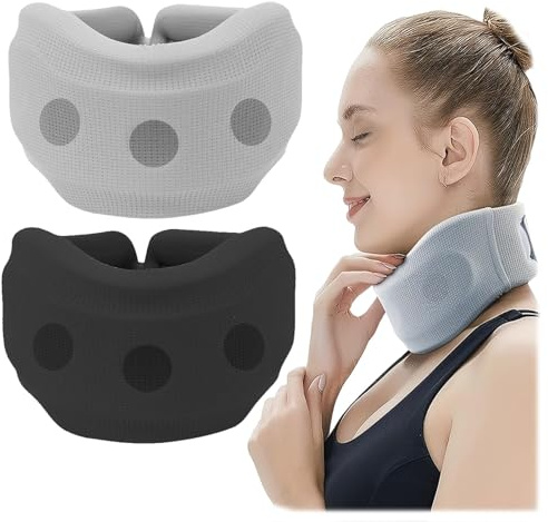 2 delar nackstöd, med avtagbart stöd, nackstöd, nackstöd, nackstöd, nackhalsband, mjukt nackhalsband, nackstöd för lindring