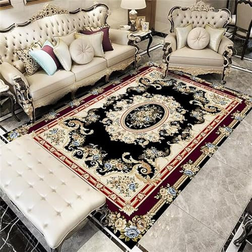 DJHWWD Teppich Terrasse Schlafzimmerteppich, Wohnzimmer-Arbeitszimmerteppich, feuchtigkeitsbeständig und verschleißfest Kinderteppiche Mädchen Jungen Jugendzimmer 200X300CM