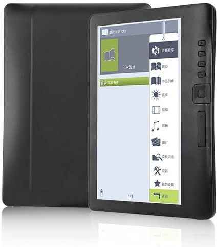 Yctze Digital Reading Book Reader E Book Readers Devices Colour Portable 7-Inch Colorful Screen Ebook Reader Supports Memory Card and Peripherals Ideal for E-Books 2023 Edition (8G memory)