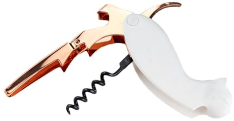 demaxiyad Abrebotellas de vino de tornillo de corcho, abridor de botellas manual,Abrebotellas multifuncional, sacacorchos de vino, abrelatas | Abrebotellas de cerveza de acero inoxidable,