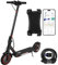 Trottinettes électriques de 8,5 Pouce, Batterie de Classe A de 10,4 Ah, 3 Modes de Vitesse, portée de 15 à 21 milles et Charge de 120 kg