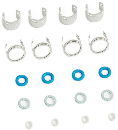 DLUKFOI Reparatursatz für Einspritzdüsen Einspritzventil Dichtungssatz O-Ring für Eos Golf Passat A1 A4 06D998907