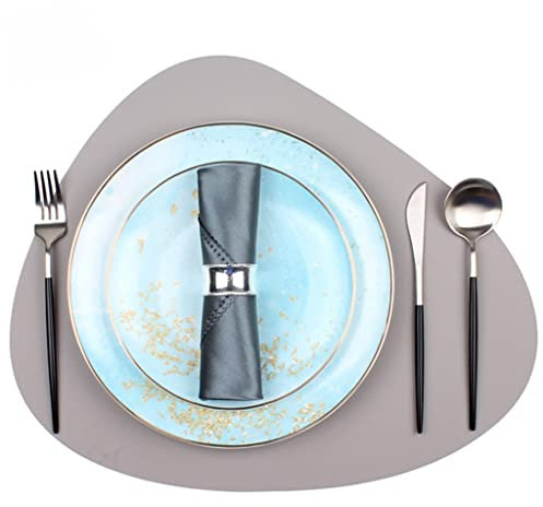 ABNNHK Juego de vajilla, decoración de Mesa de Forma Especial, Plato de Cena, Mantel Individual, Juego de servilletas, vajilla combinada, Plato Occidental, Restaurante (D Talla ?nica) (D
