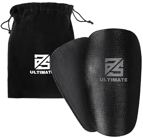 as Ultimate Schienbeinschoner anpassbar für Erwachsene & Kinder, Damen & Herren Fußball, Fussball - Football, Shin Guards, Shin Pads, extra klein, dünn, mini Thermo Shinpads