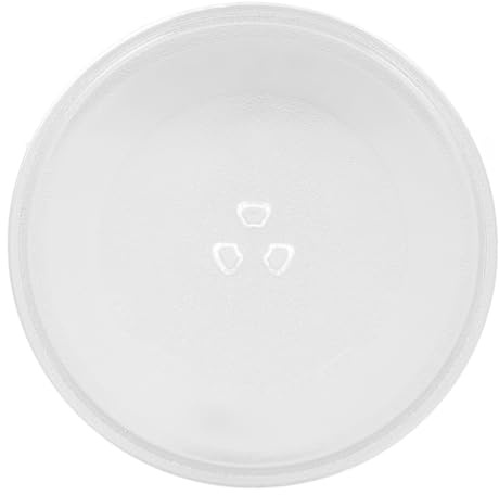 LIGIGWASH Plato de Vidrio para Microondas de Reemplazo de Plato Giratorio para Lavavajillas Material Resistente y de Limpiar para Cocinar y Alimentos de Manera Estable