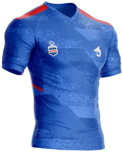 Cape Verde CV-412 Football Jersey, Gift, Flag, Blue, XXL